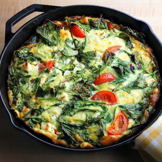 Frittata with Spring Vegetables